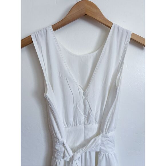 Achro white sleeveless flare dress size small - Picture 4 of 11